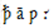 Image showing reference copies of four characters from Peter Baker’s Junicode font.
